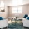 well lit living room