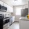 large kitchen with window